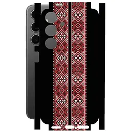Защитная пленка StatusSKIN для Samsung Galaxy S24 SM-S921 Корпус Винил Вышиванка 3
