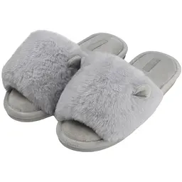 Кімнатні капці MBM My Home Nana розмір 36-37 світло-сірі (SL-03 36-37 LIGHT GRAY)