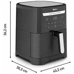 Мультипіч Tefal EasyFry&Grill XXL 1830 Вт чорна (EY801815) - мініатюра 7