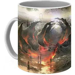 Кухоль GeekLand Сталкер S.t.a.l.k.e.r. Stalker Clear Sky ST.02.09 330 мл білий - мініатюра 3