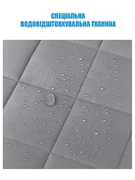 Термоізоляційні штори на магнітах P 75 x 210 см Сірий - мініатюра 5
