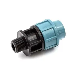Муфта для ПЕ труб SantehPlast затискна із зовнішньою різьбою 50х1 1/4" 30412