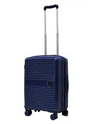 Валіза маленька S поліпропілен Airtex 223 58×40×22см 38л Темно-синій - мініатюра 2