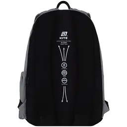 Рюкзак для старшої школи Kite Education teens 949L No One Cares Сірий (K26-949L-2) - мініатюра 7