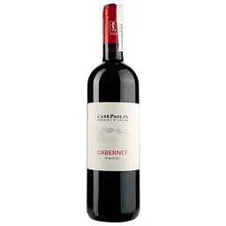 Уцінка. Вино Case Paolin Cabernet Veneto IGT Bio 12.5% 0.75 л (ALR16311)