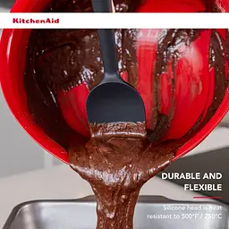 Лопатка силіконова KitchenAid Coreline сіра (KAS030OHCGG) - мініатюра 7