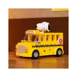 Конструктор Pantasy Snoopy - Шкільний автобус (86906) - мініатюра 2