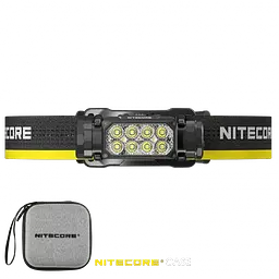 Налобний потужний ліхтар Nitecore HC65 UHE USB Type-C 2000лм (Чорний) - мініатюра 3