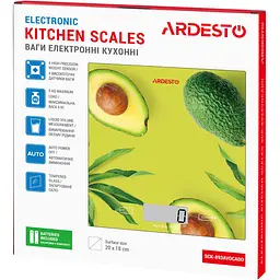 Ваги кухонні Ardesto Avocado (SCK-893AVOCADO) - мініатюра 5