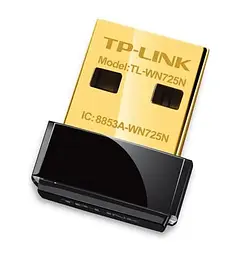 WiFi-адаптер TP-Link TL-WN725N USB 2.0 Wi-Fi 4 (N) (TL-WN725N) - мініатюра 2