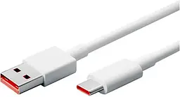 Кабель USB Type-C Xiaomi 6 A (BHR 6032 GL) white 1 m UA UCRF - мініатюра 4