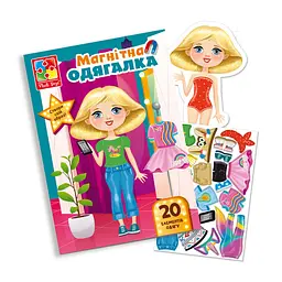 Магнітна гра "Trendy girl" у папці для дітей VT3204-32 (VT3204-32)