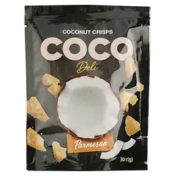 Чипсы кокосовые Coco Deli с сыром Пармезан 30 г (725661)