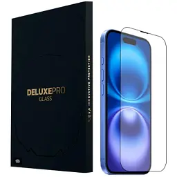 Скло захисне iLera DeLuxe Original Glass iPhone 16 Plus | 15 Plus (ILFCDL16PL)