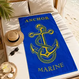 Рушник пляжний Love You Home Адмірал ly60218 75х150 см - мініатюра 2