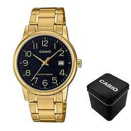 Чоловічий годинник Casio MTP-V002G-1B Золотистий ( AT1141-0192 )