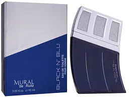 Туалетна вода для чоловіків Mural Black n' Blu 90мл (MM36215) - мініатюра 2