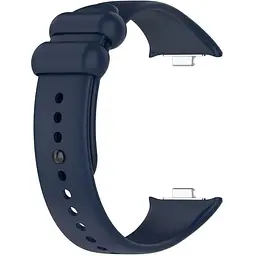 Силіконовий ремінець BeCover для Xiaomi Mi Smart Band 8 Pro Deep Blue (710210) - мініатюра 2