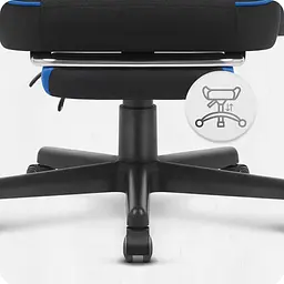 Крісло Cabro C504 Black-Blue (тканина) - мініатюра 5