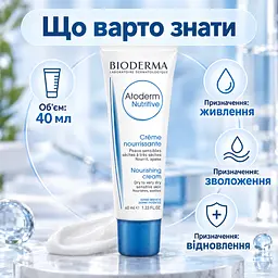 Живильний бальзам для обличчя Bioderma Atoderm 40 мл для сухої та чутливої шкіри з олією ши та авокадо без ароматизаторів - мініатюра 5
