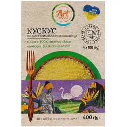 Кускус Art Foods зі 100% твердих сортів пшениці 400 г - мініатюра 2