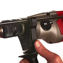 Дриль з ударом двошвидкісний MILWAUKEE, PD2E 24 R, 1020Вт (60Нм) (бічна рукоять, HD кейс) - мініатюра 9