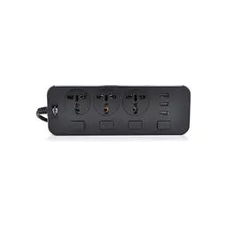 Мережевий фільтр живлення Voltronic TВ-Т14, 3 роз., 3 USB Black (ТВ-Т14-Black)