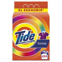 Пральний порошок Tide Аква-Пудра Color 4.05 кг (8006540535301) - мініатюра 1