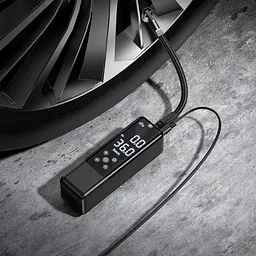 Автомобільний насос Hoco ZP5 May smart air pump Black - мініатюра 7