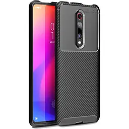Чохол-накладка Toto TPU Carbon Fiber 1.5 mm Case Xiaomi Redmi Mi 9T/Mi 9T Pro/Redmi K20/K20 Pro Black - мініатюра 2