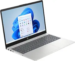 Ноутбук HP 15.6 15-fc0299ua FHD IPS/Ryzen 3 7320U/8GB/512SSD/Radeon/DOS/Silver (C9RK3EA) - мініатюра 2