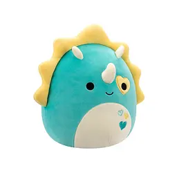 М'яка іграшка Squishmallows Трицератопс Браєдон 13 см (SQVA00798) - мініатюра 2