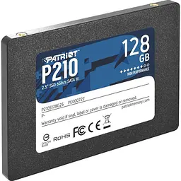 SSD накопичувач Patriot P210 128GB (P210S128G25) [153339] - мініатюра 3