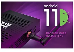 Смарт ТВ приставка TOX 3 Android SmartTV Box 4/32Gb 4K AV1 - мініатюра 9