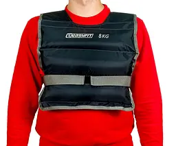 Жилет для обтяження EasyFit 8 кг (EF-VST-8) - мініатюра 1