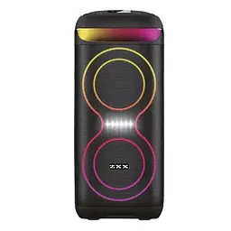 Акустична система No Brand ZXX-5505 6" + мікрофон Bluetooth/USB/SD/FM 30W Black - мініатюра 2