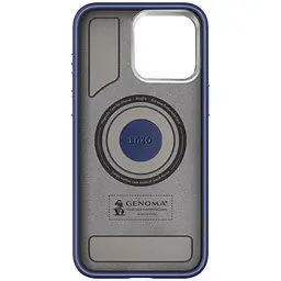 Чохол SGP PC+Leather with MagSafe для Apple iPhone 15 (6.1) Blue - мініатюра 2