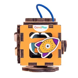 Бізікубик Космічний GoodPlay K107 Різнокольоровий shop (4820276870079) - мініатюра 2