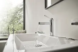 Змішувач для умивальника Hansgrohe Finoris CoolStart з д/к push-open chrome 76024000 - мініатюра 2