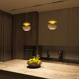 Підвісний світильник MJ-Light 9064/S WH+GD - мініатюра 3