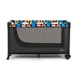 Ліжко-манеж Kinderkraft Joy 2 Happy Shapes (KLJOY02HAP00000) - мініатюра 2