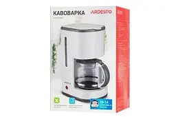 Кавоварка FCM-D17WG, White, 1080W ARDESTO teh0024488 - мініатюра 3