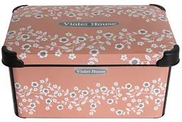 Контейнер Violet House 0647 Decor Powder Flower 10 л (6832639) - мініатюра 2