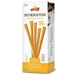Грісіні La More Sfornatini Olio di Oliva with olive oil з оливковою олією 120 г - мініатюра 2