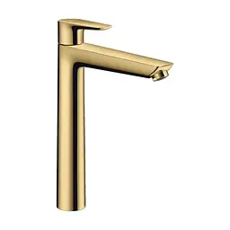 Змішувач Hansgrohe Talis E 240 для умивальника без донного клапана Polished Gold Optic 71717990 Золотий
