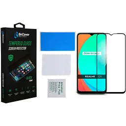 Захисне скло BeCover для Realme C11 2021 Black (708153) - мініатюра 3