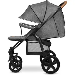 Прогулянкова коляска Lionelo Annet Plus Stone Caramel, серая (LO-ANNET PLUS STONE) - мініатюра 6