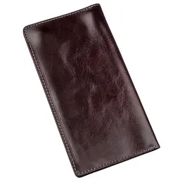 Чоловічий шкіряний гаманець SHVIGEL 19х9,5х1 см acs0016051 - мініатюра 2