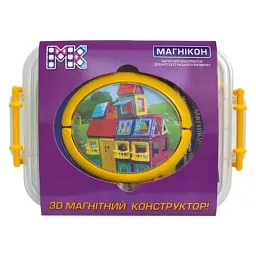 Конструктор Магнікон 84 деталі Plastic box (МK-84) - мініатюра 5