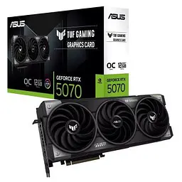 Відеокарта Asus GeForce RTX5070 12Gb TUF OC GAMING (TUF-RTX5070-O12G-GAMING) - мініатюра 10